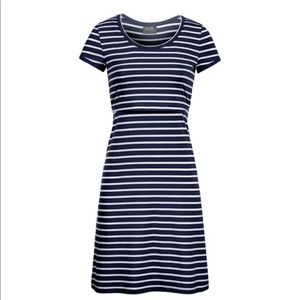 Casual Stripe Maternity Nursing Dress